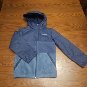 Columbia Blue Hooded Jacket